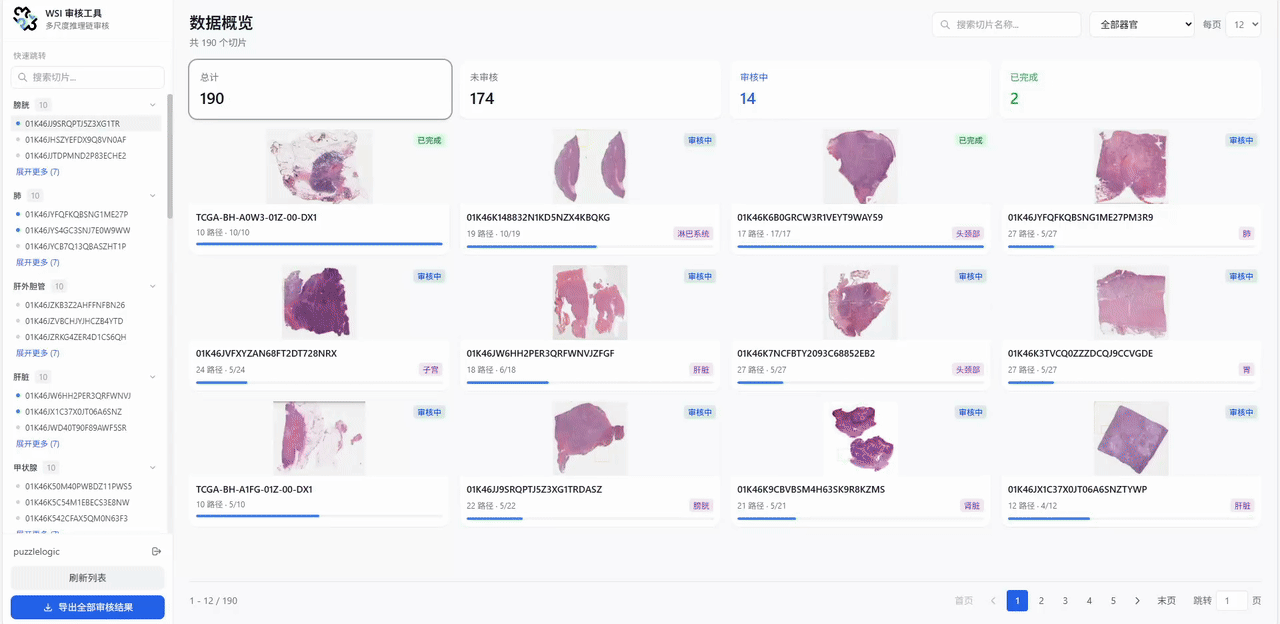 Triplet Data Review and Annotation System